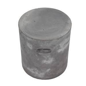 Tabouret effet béton gris