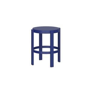 Tabouret en acier robuste, myrtille