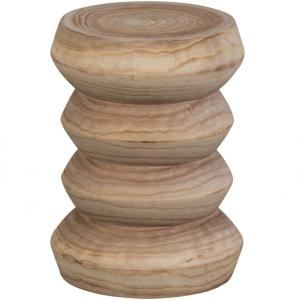 Tabouret en bois d'paulownia naturels