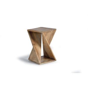 Tabouret en bois de manguier