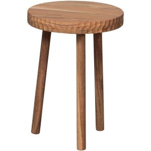 Tabouret en bois naturel