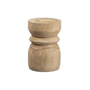 Tabouret en bois ø28cm - Naturel