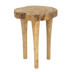 Tabouret en bois recyclé cm Ø 35x45.