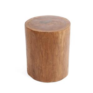 Tabouret en imitation bois naturel