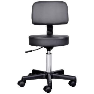Tabouret massage a roulettes reglable en hauteur