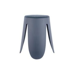Tabouret  polypropylène bleu Ø44cm