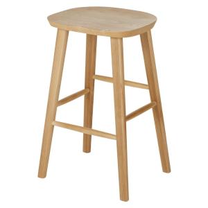 Tabouret pour îlot central en bois de frêne H66