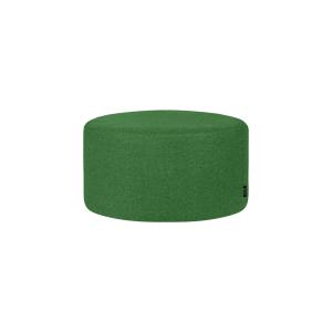 Tabouret rond en laine, petit, vert