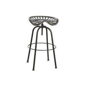 Tabouret tracteur pivotant et réglable en hauteur gris anti…