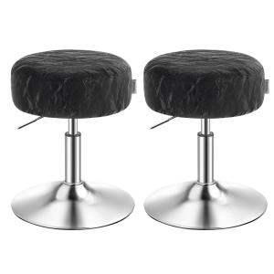 Tabourets de maquillage lot de 2 réglables en hauteur en pu…