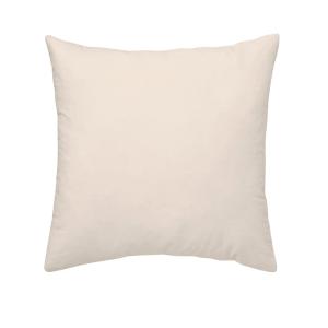 Taie d’oreiller 100% coton 300 fils écru 80x80 cm