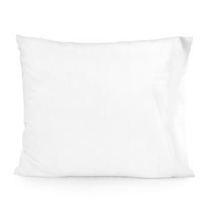 Taie d'oreiller 100% Coton Blanc 60x70 cm