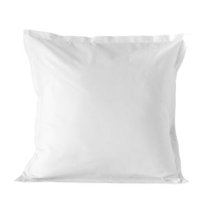 Taie d'oreiller 100% Coton Blanc 80x80 cm