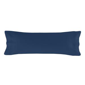 Taie d'oreiller 100% Coton Bleu marine 45x110 cm