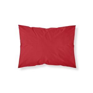 Taie d’oreiller 100 % coton bordeaux 65x65 cm
