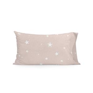 Taie d'oreiller 100% Coton Rose 50x75 cm