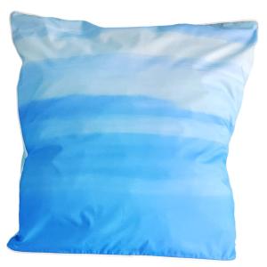 Taie d'oreiller Aquarelle turquoise Dimension - 50X70