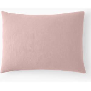 Taie d'oreiller cm gaze de coton rose lotus 50x70 cm