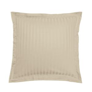 Taie d'oreiller coton beige 50x75 cm