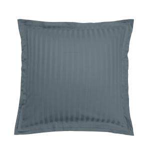 Taie d'oreiller coton gris foncé 65x65 cm