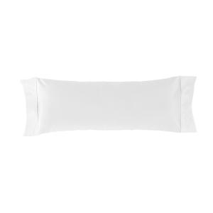 Taie d'oreiller en coton 100%  45x110 cm blanc