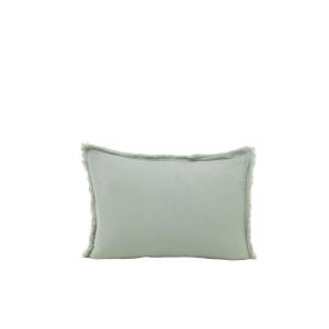 Taie d'oreiller en coton vert 30x40 cm