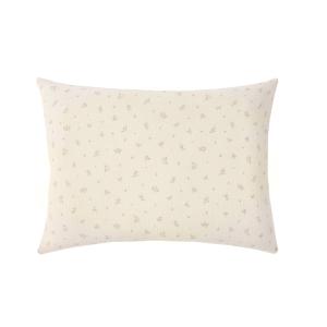 Taie d'oreiller en gaze de coton Beige 50 x 75 cm