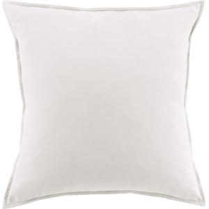 Taie d'oreiller en gaze de coton neige 63x63 cm