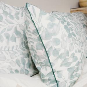 Taie d'oreiller en percale de coton 65x65cm - Lot de 2 Céla…