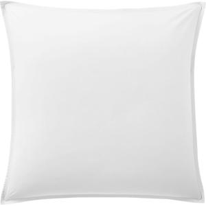 Taie d'oreiller en percale de coton blanc 65x65 cm