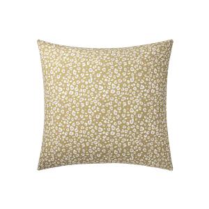 Taie d'oreiller en percale de coton vert 63x63