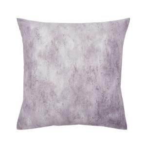 Taie d'oreiller imprimée en satin de coton violet 50x75