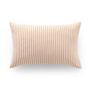 Taie d’oreiller jacquard en coton à rayures carreau 45x110…