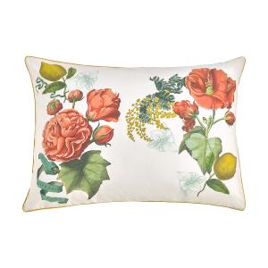 Taie d'oreiller lavé percale de coton 80 fils/cm² rose 50x7…