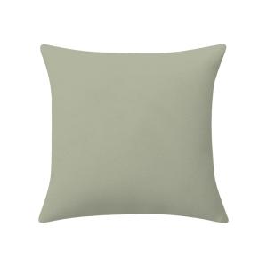 Taie d'oreiller  lin & coton vert 65x65 cm