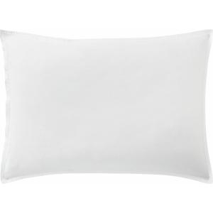 Taie d'oreiller  percale de coton blanc 50x70 cm