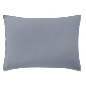 Taie d'oreiller percale de coton bleu forever 50x70 cm