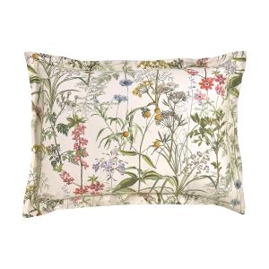 Taie d'oreiller  satin de coton 120 fils/cm² rose 50x70 cm