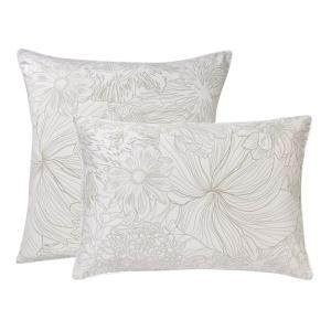 Taie d'oreiller  satin de coton blanc 63x63 cm
