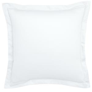 Taie d'oreiller   Satin de coton Coloris Blanc 50x75 cm