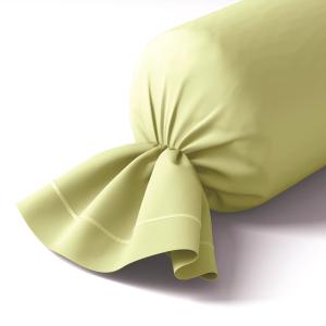 Taie de traversin coton 43x210 cm zeste