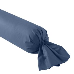 Taie de traversin   Coton Bleu 160 cm