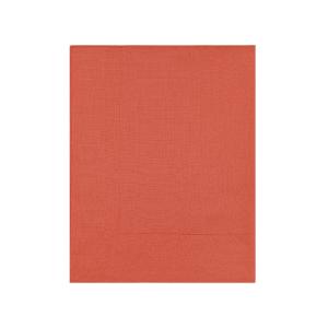 Taie de traversin en 100% coton orange 43x135 cm