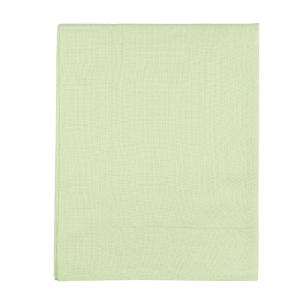 Taie de traversin en 100% coton vert clair 43x135 cm