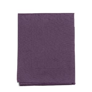 Taie de traversin en 100% coton violet parme 43x185 cm