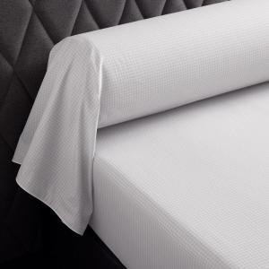 Taie de traversin percale marron 43x210 cm