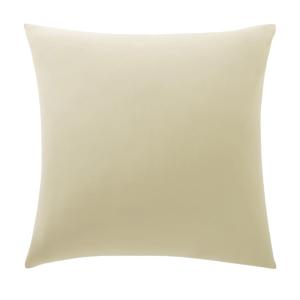 Taie sac en coton beige sable 50x70