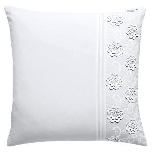Taie sac en coton blanc 63x63cm