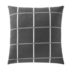 Taie sac en coton gris 63x63