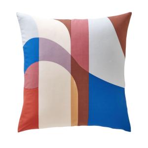 Taie sac en coton multicolore 63x63cm